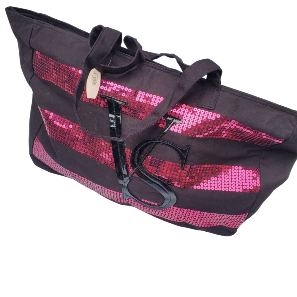 NWT Victoria's Secret Sequin Tote Bag